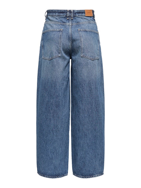 ONLY Barrel Jeans in Dark Blue