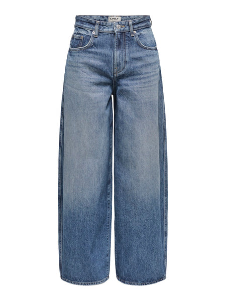 ONLY Barrel Jeans in Dark Blue