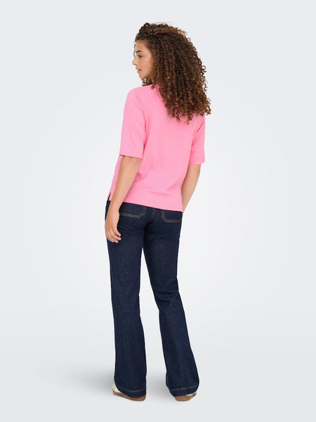 ONLY Christmas Coca-Cola T-Shirt in Pink