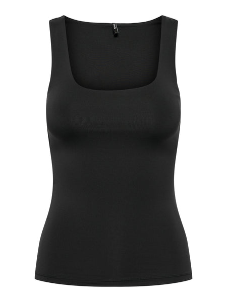 Only Reversible Tank Top in Black
