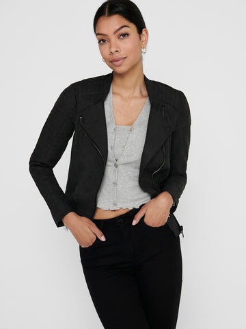 ONLY Biker Jacket in Black
