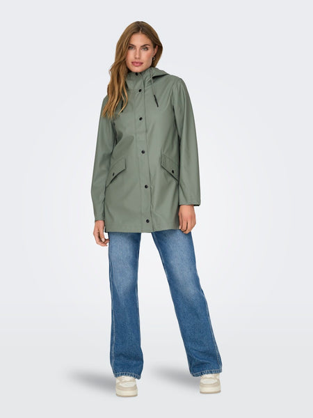 ONLY Raincoat in Green