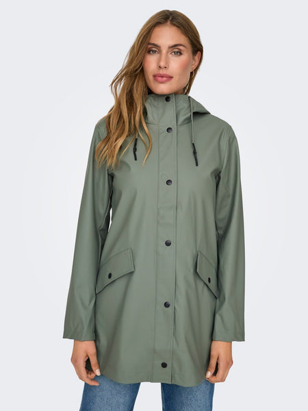ONLY Raincoat in Green