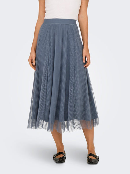 ONLY Net Skirt in Airforce Blue