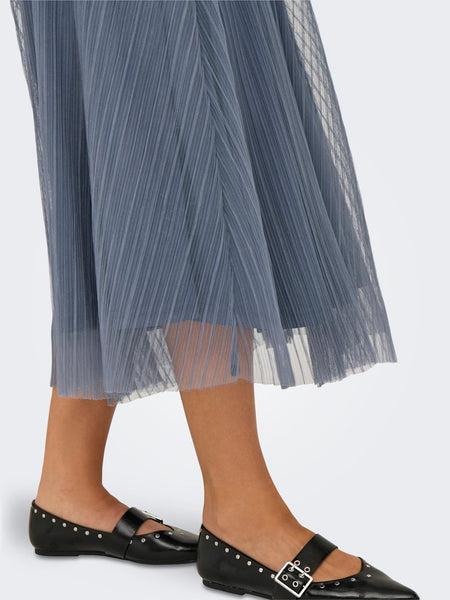 ONLY Net Skirt in Airforce Blue