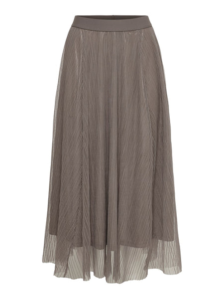 ONLY Net Skirt in Taupe