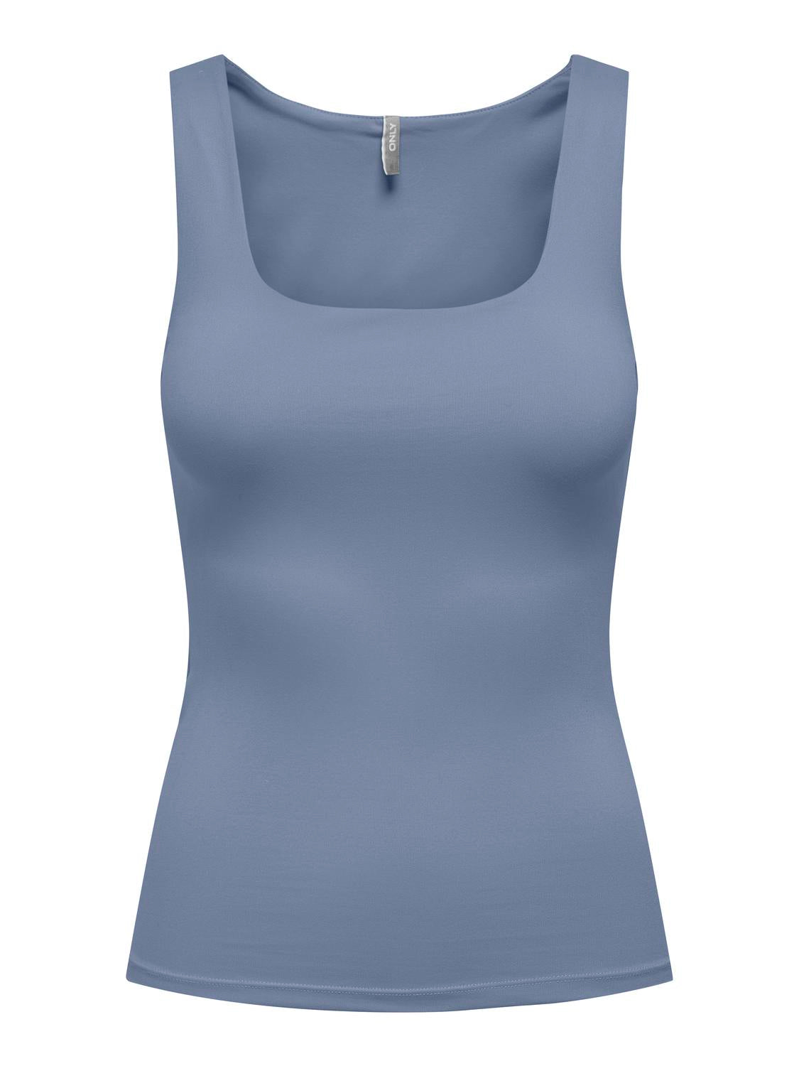 Only Reversible Tank Top in Blue