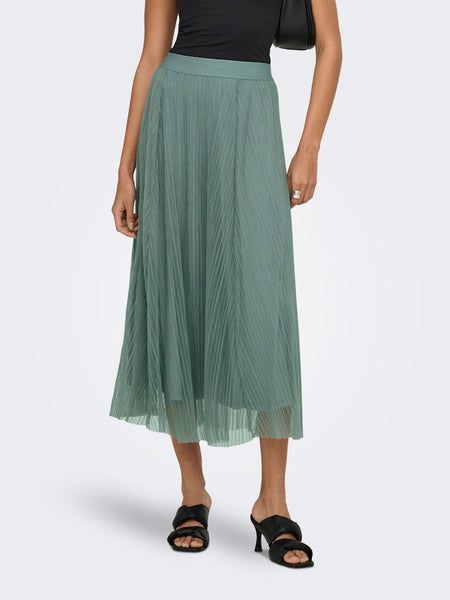 ONLY Net Skirt in Green