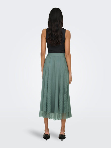 ONLY Net Skirt in Green