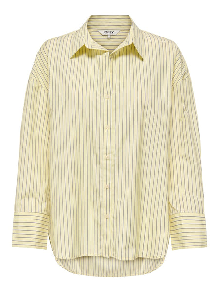 ONLY Striped Shirt in Yellow