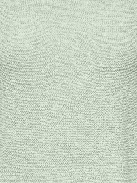 ONLY Short Sleeve Knitted Top in Green