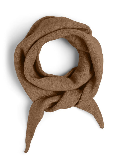 PIECES Solid Colour Triangle Scarf