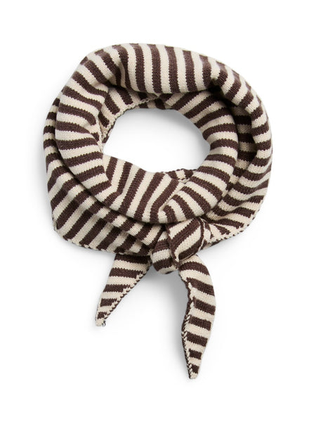 PIECES Striped Triangle Scarf PCKOMMA