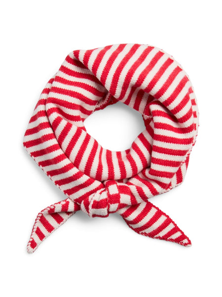 PIECES Striped Triangle Scarf PCKOMMA