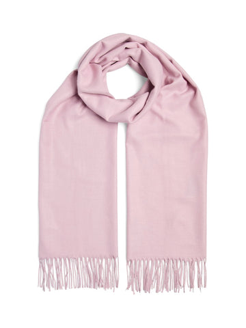 PIECES Long Knit Scarf in Pink
