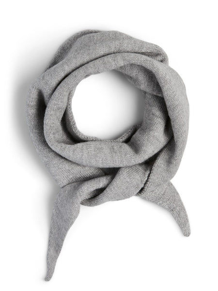 PIECES Solid Colour Triangle Scarf