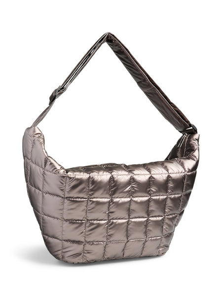 PIECES Large Metallic Bum Bag in Bronze