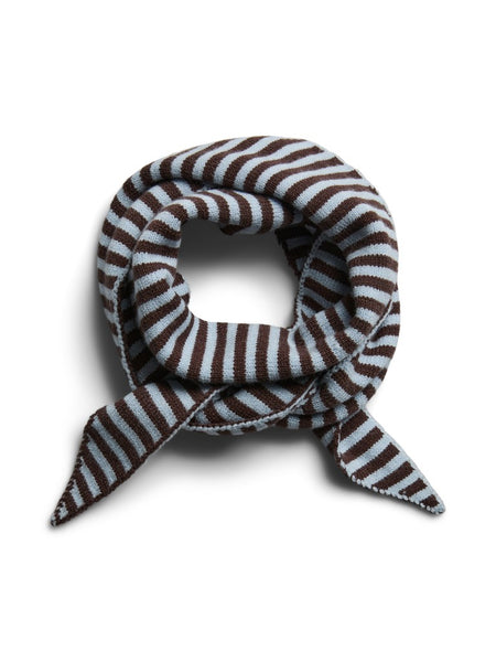 PIECES Striped Triangle Scarf PCKOMMA