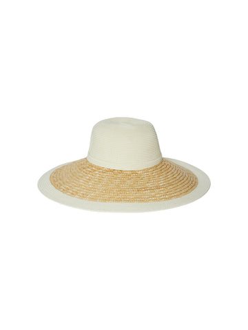 Pieces Straw Hat in White