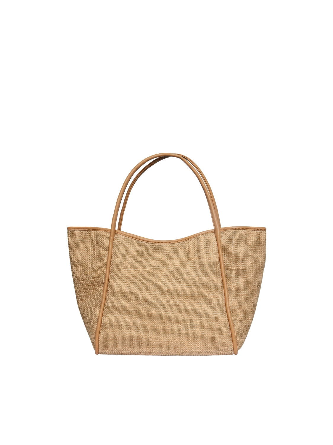 Pieces Textured Shoulder Bag in Beige