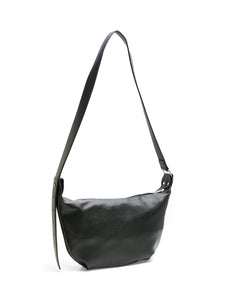 Pieces Faux Leather Bumbag in Black