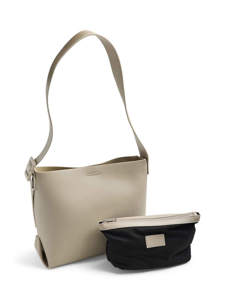 Pieces Shoulder Bag in Cream