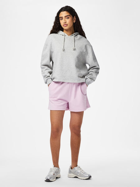 PIECES Sweat Shorts in Pink