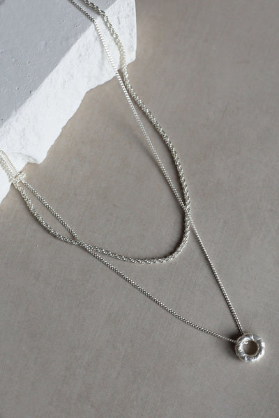 Tutti & Co Reef Necklace in Silver