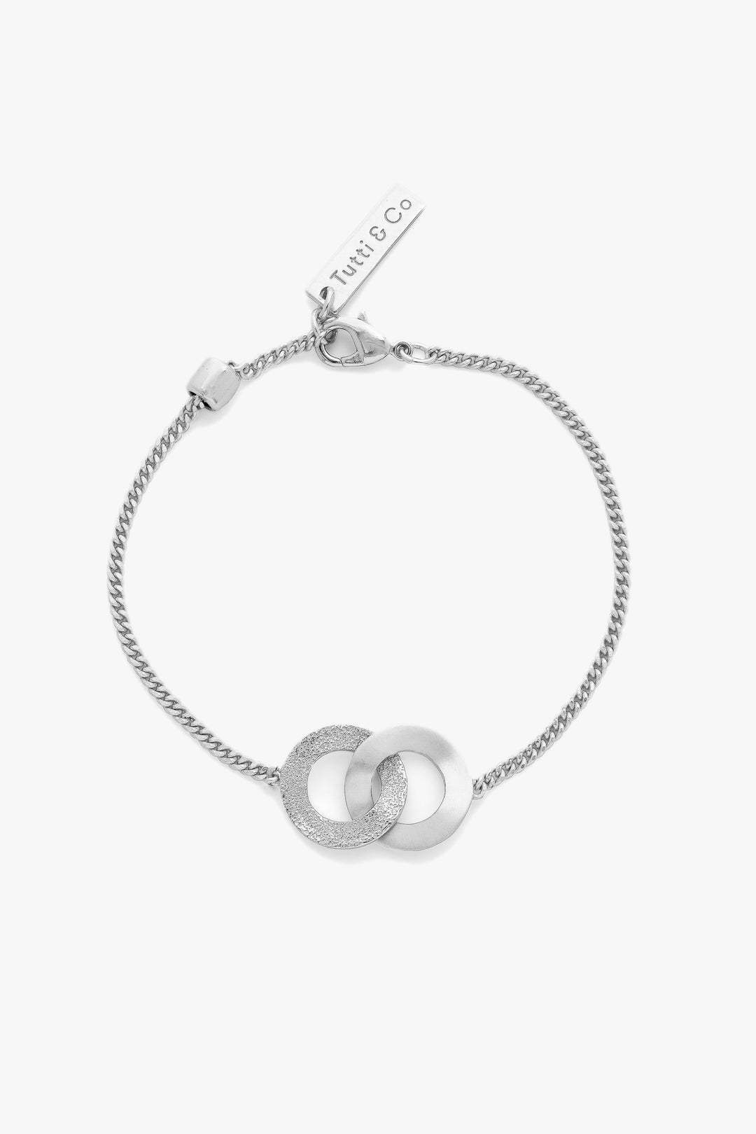 Tutti & Co Unity Bracelet In Silver