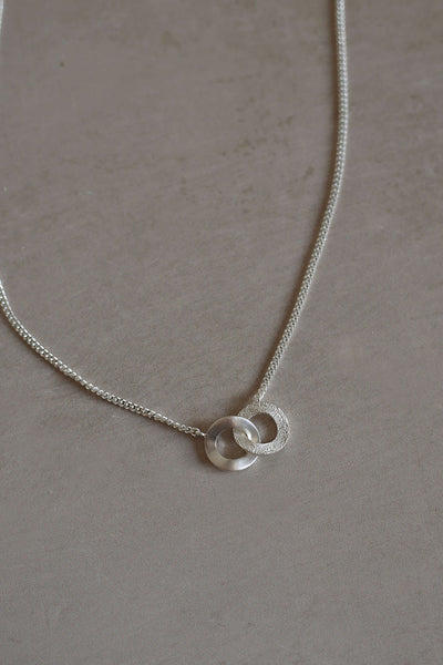 Tutti & Co Unity Necklace In Silver