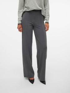 Vero Moda Tailored Wide Leg Trousers in Grey