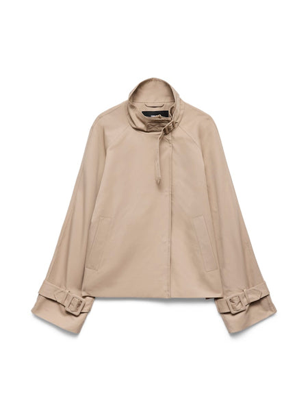 VERO MODA Short Trench Jacket in Beige