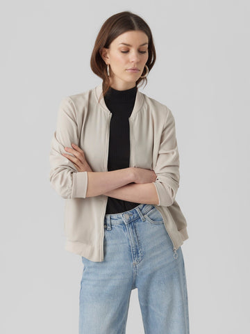 Vero Moda Bomber Jacket in Taupe