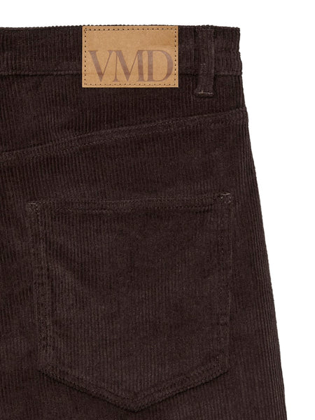 VERO MODA Wide Leg Cord Trousers in Brown
