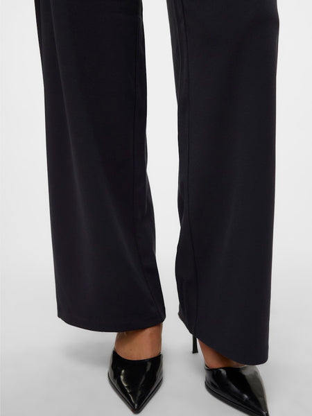 VERO MODA Wide Leg Trousers in Grey