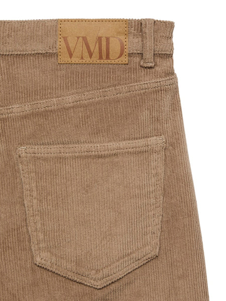 VERO MODA Wide Leg Cord Trousers in Tan
