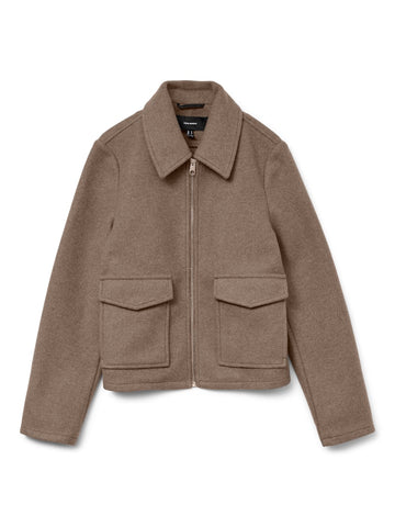 VERO MODA Short Jacket in Brown