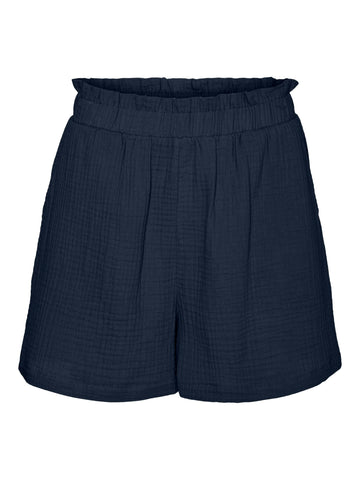 Vero Moda Cotton Shorts in Navy