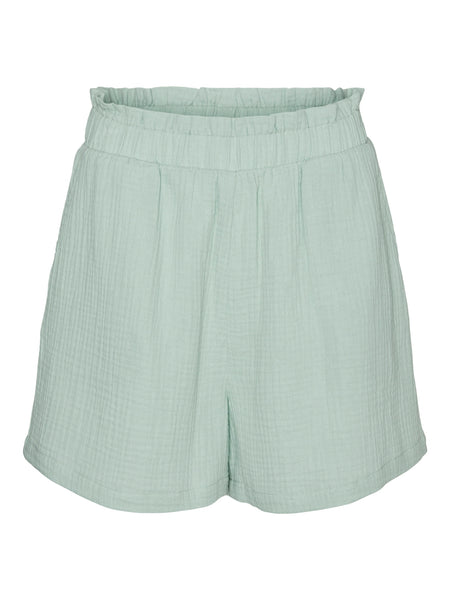 Vero Moda Cotton Shorts in Green