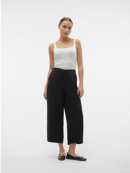 VERO MODA Lyocell Culottes in Black