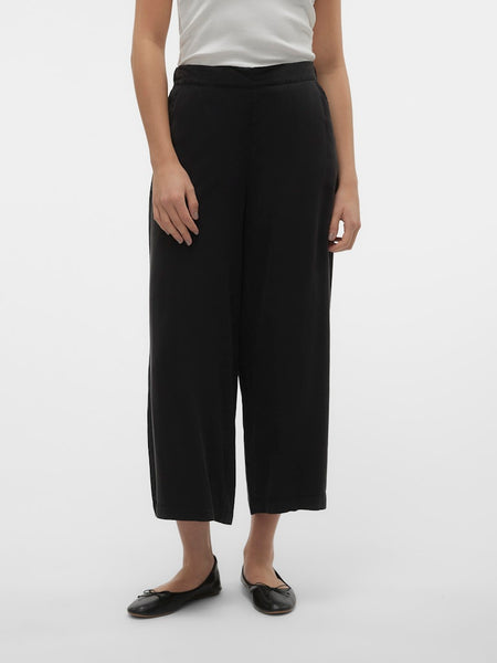 VERO MODA Lyocell Culottes in Black