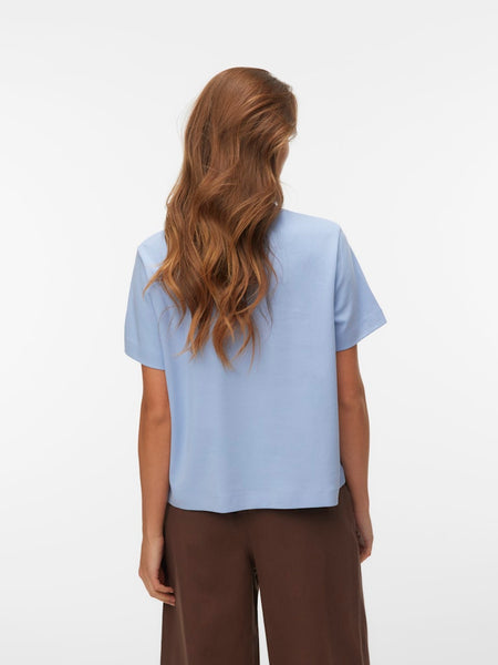 VERO MODA "Coffee Lover" T-Shirt in Blue
