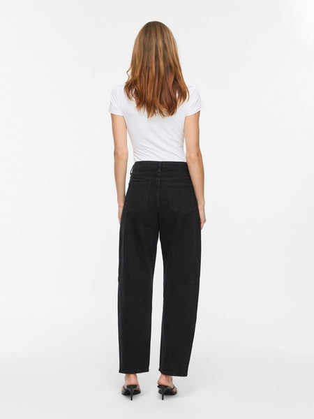 VILA Barrel Jeans in Black