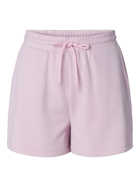 PIECES Sweat Shorts in Pink