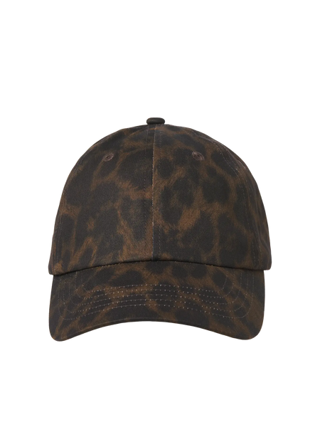 JJXX Leopard Print Cap in Brown