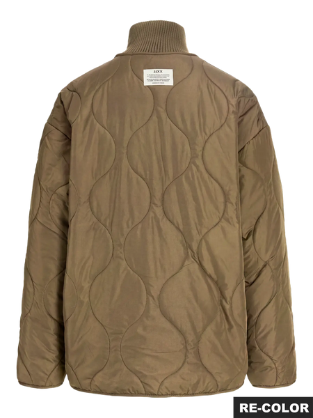 JJXX Quilted Jacket in Khaki