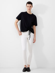 French Connection Soft Stretch High Rise Skinny Jeans in White