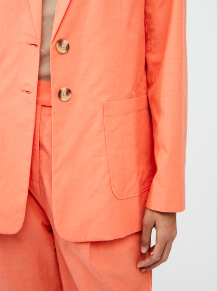 French Connection Alania Blazer in Coral