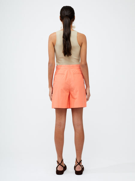 French Connection Alania City Shorts in Coral