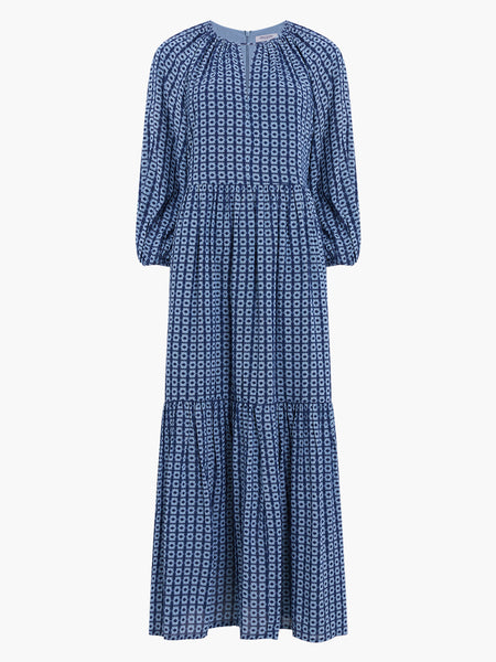 Great Plains Tangier Tile Eco Dress in Navy